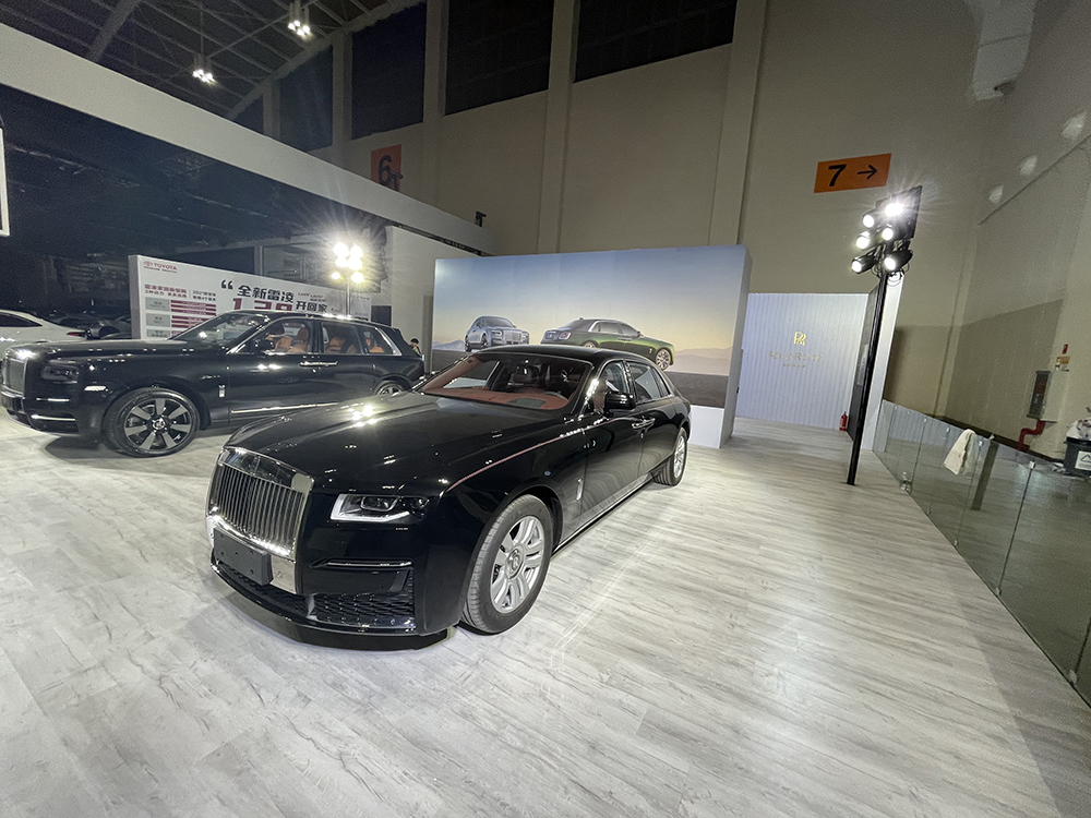 昆明車展-勞斯萊斯2021展臺(tái)